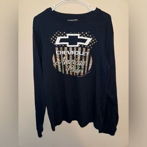 Women’s Medium RealTree Chevrolet Navy Longsleeve